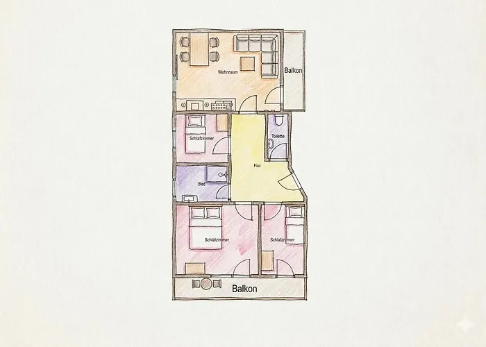 Apartament Bergidyll *